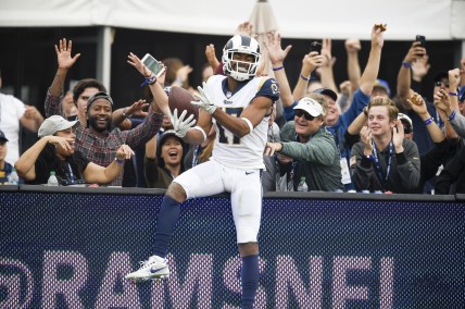 Los Angeles Rams receiver Robert Woods in NFL Week 10