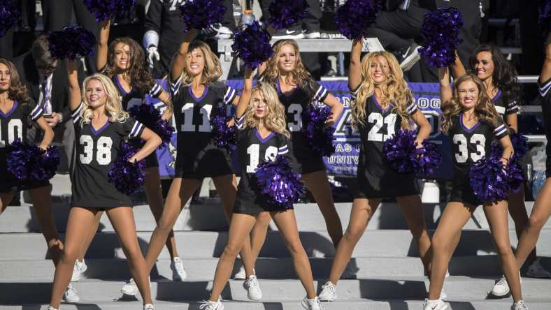 TCU showgirl dancers cheerleaders