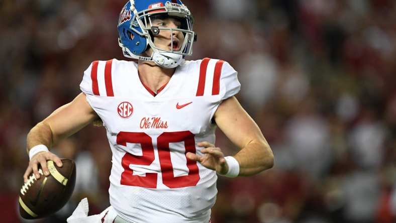 Ole Miss quarterback Shea Patterson