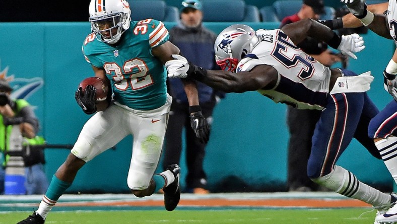 Dolphins running back Kenyan Drake on Monday Night Football