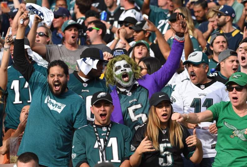 Eagles-fans-during-NFL-game-against-Rams