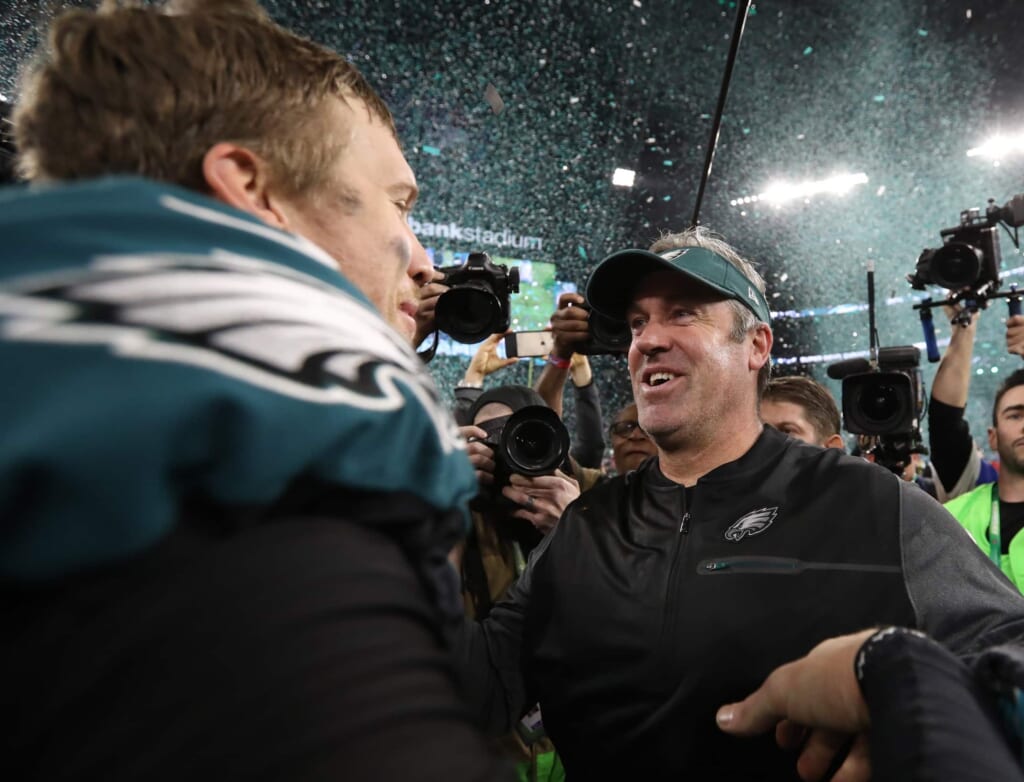 Eagles Doug Pederson to players: 'This is the new norm in Philadelphia'1024 x 782