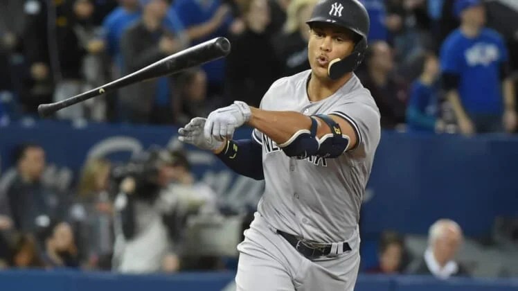New York Yankees on X: A curtain call for Stanton 🙌   / X