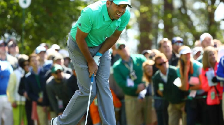 Sergio Garcia had one of the most cringe-worthy moments in Masters history