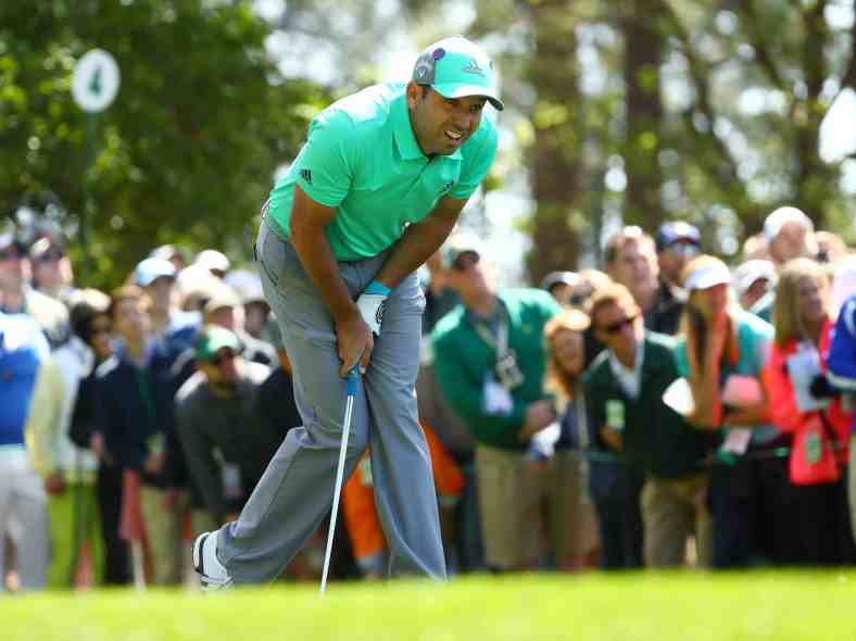 Sergio Garcia had one of the most cringe-worthy moments in Masters history