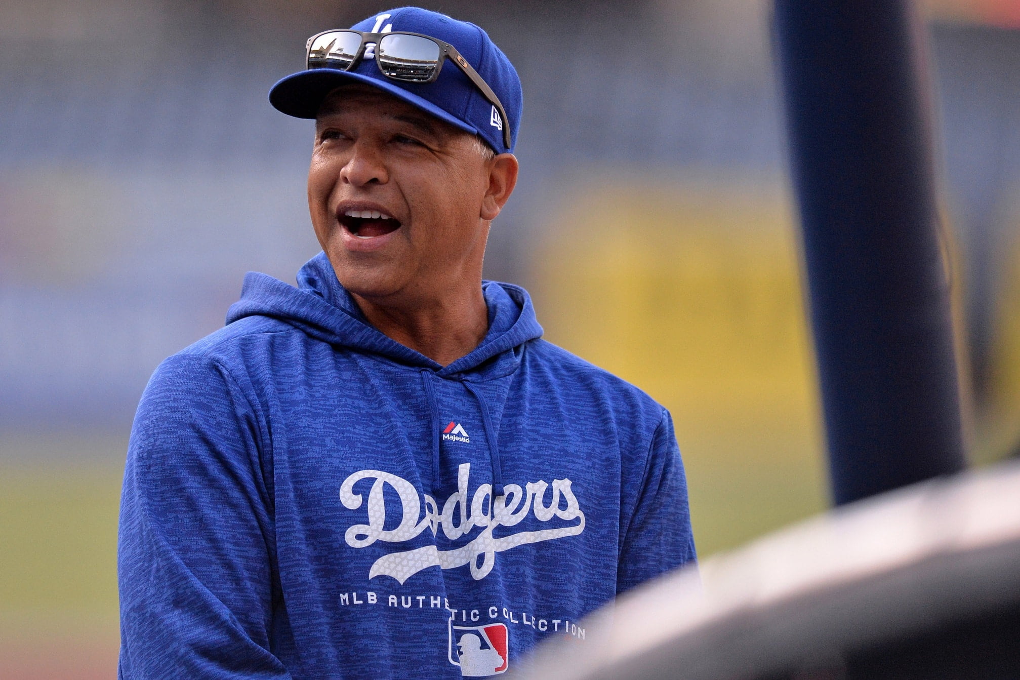 Dodgers manager Dave Roberts