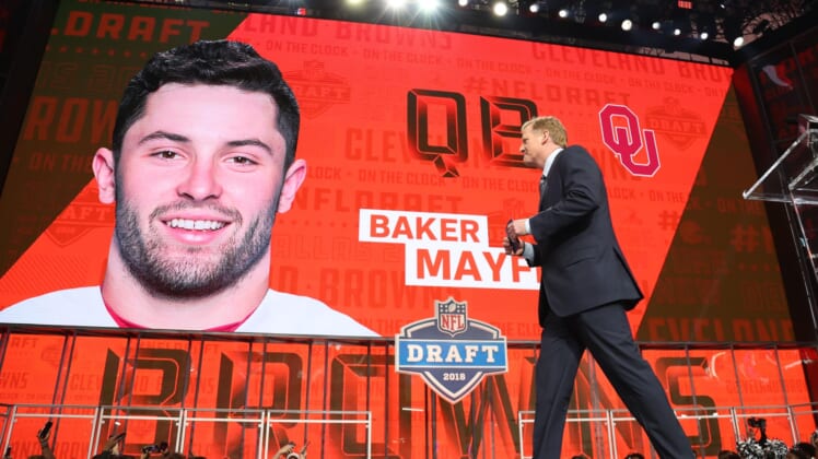 Baker Mayfield was the No. 1 overall pick of the 2018 NFL Draft