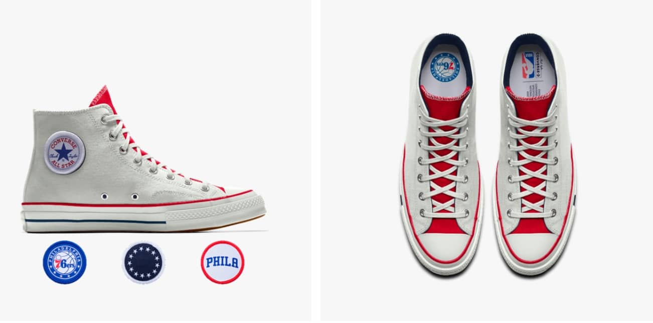 sixers converse
