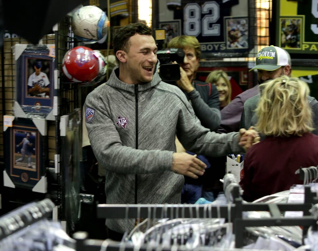Johnny Manziel already one of AAF's most popular players