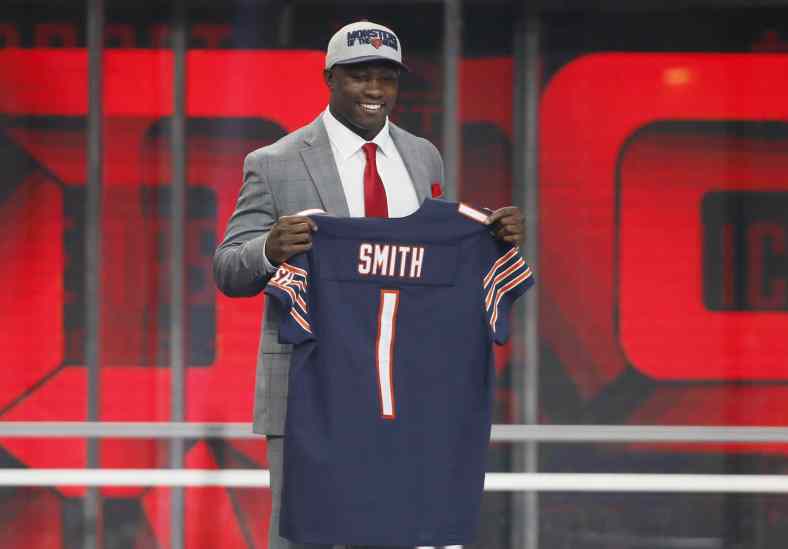 Roquan Smith of the Chicago Bears