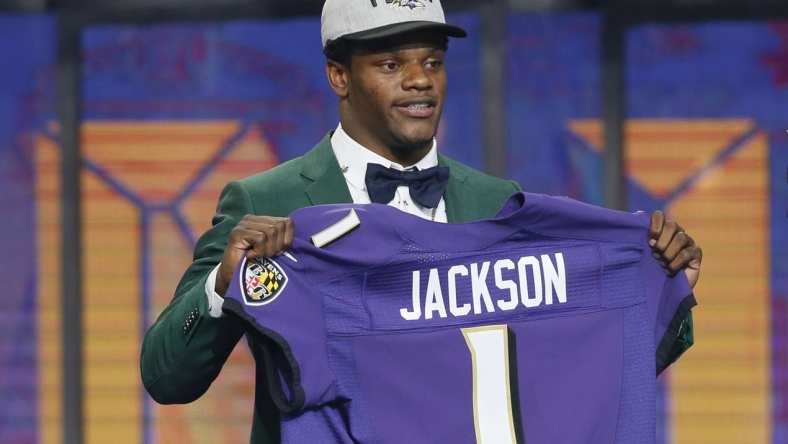 Ravens quarterback Lamar Jackson