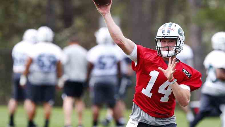 Jets quarterback Sam Darnold