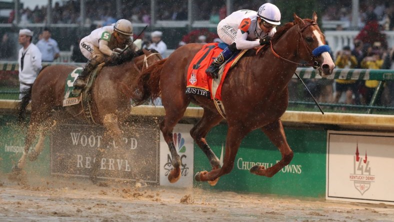 Justify wins the Kentucky Derby