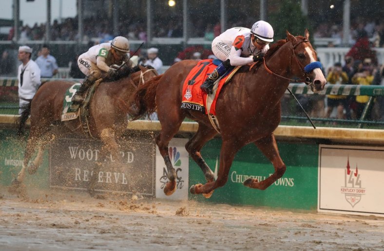 Justify wins the Kentucky Derby