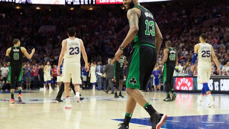 Marcus Morris taunted Joel Embiid