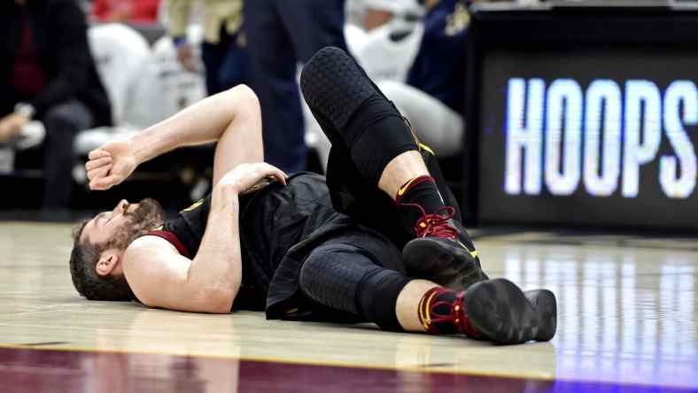 Kevin Love suffered a concussion in Game 6