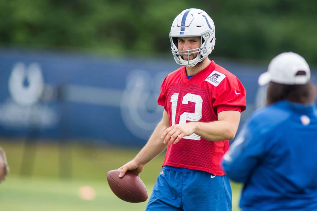 Andrew Luck was a huge winner during NFL minicamps