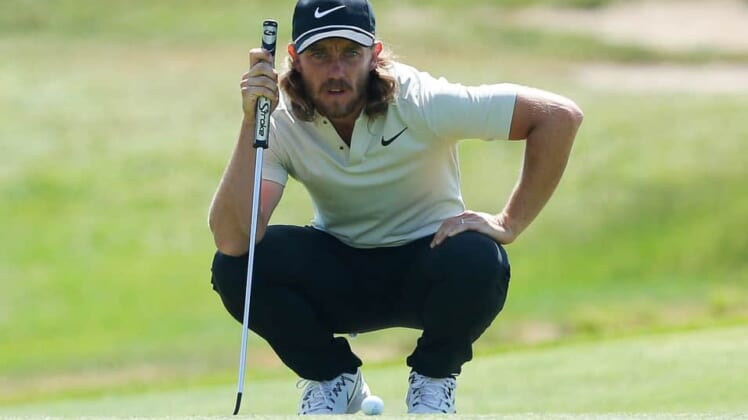 Tommy Fleetwood during the final round of the 2018 U.S. Open