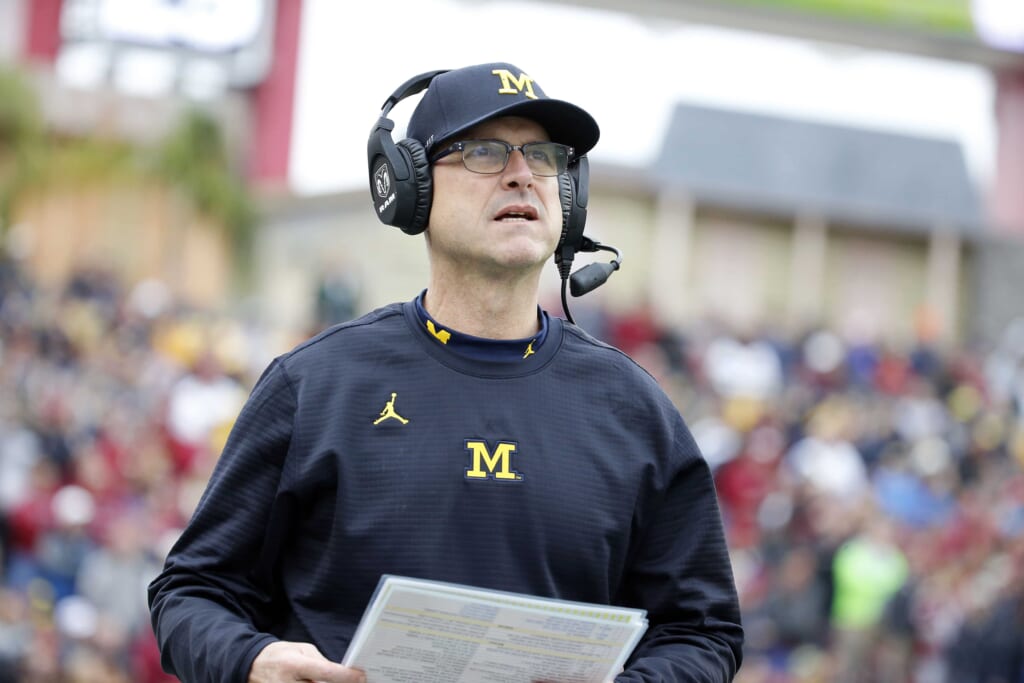 Jim Harbaugh and the Wolverines have quite the test in college football Week 1