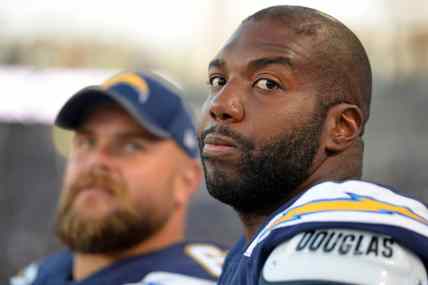 Chargers offensive tackle Russell Okung