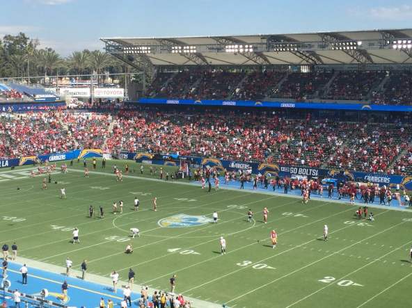 StubHub Center, the Chargers' new home, will be best place to watch an NFL  game 