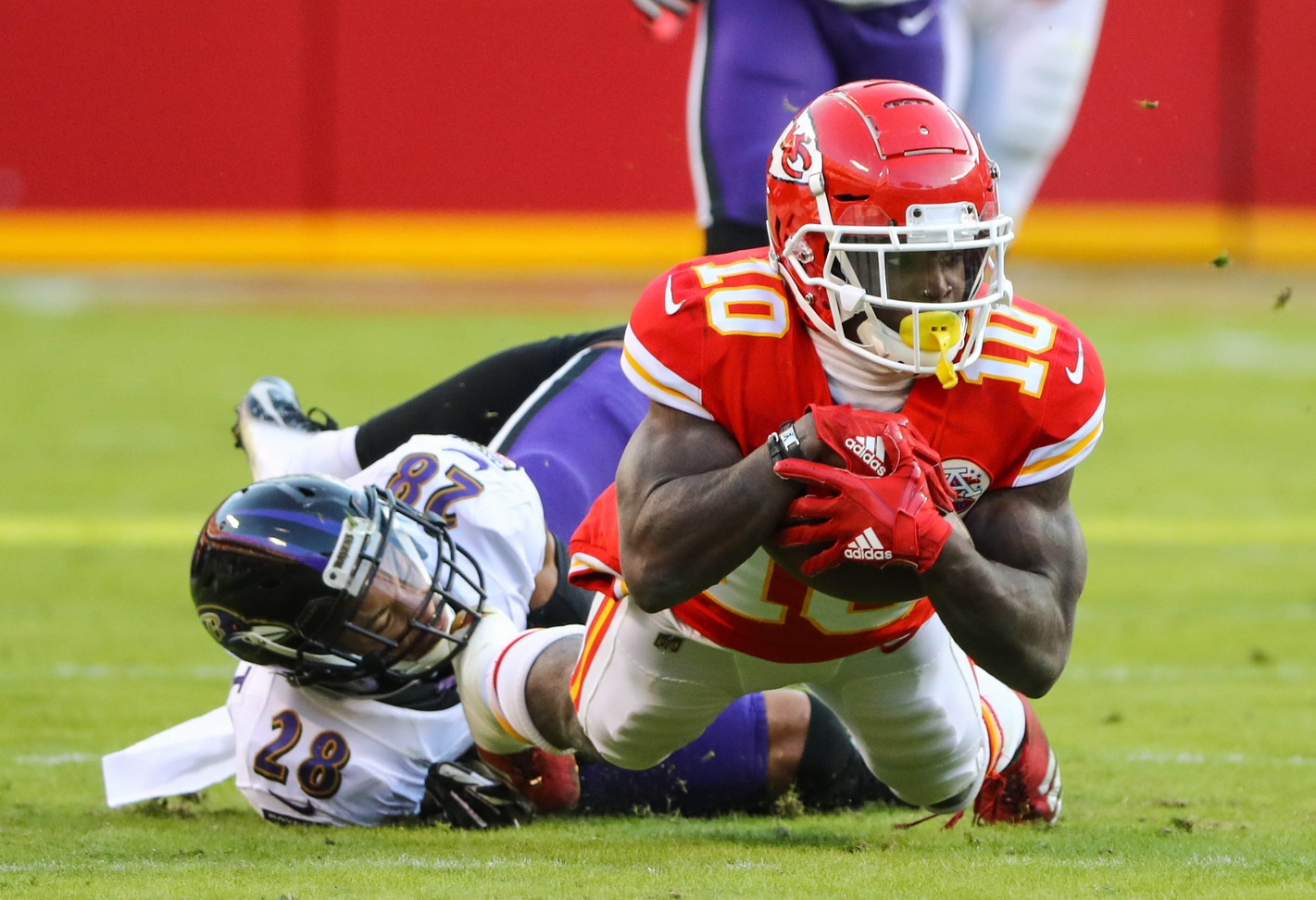 Tyreek Hill will play on Thursday night vs. Chargers
