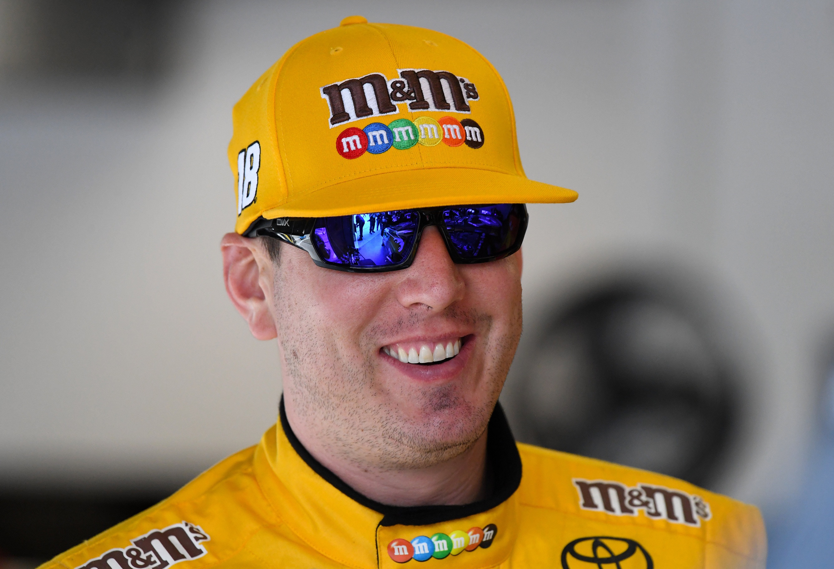 WATCH: Kyle Busch made a real-life Mario Kart course for his kids