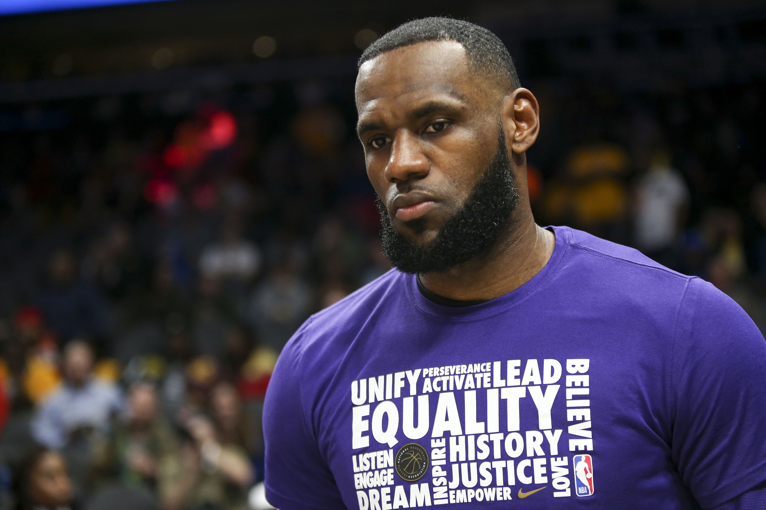 WATCH: LeBron James latest to pay respects to Nipsey Hussle2592 x 1728