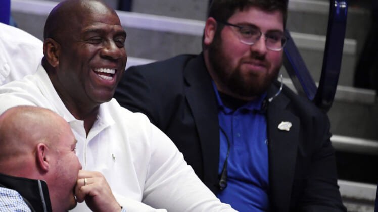 NBA world reacts to Magic Johnson’s sudden resignation