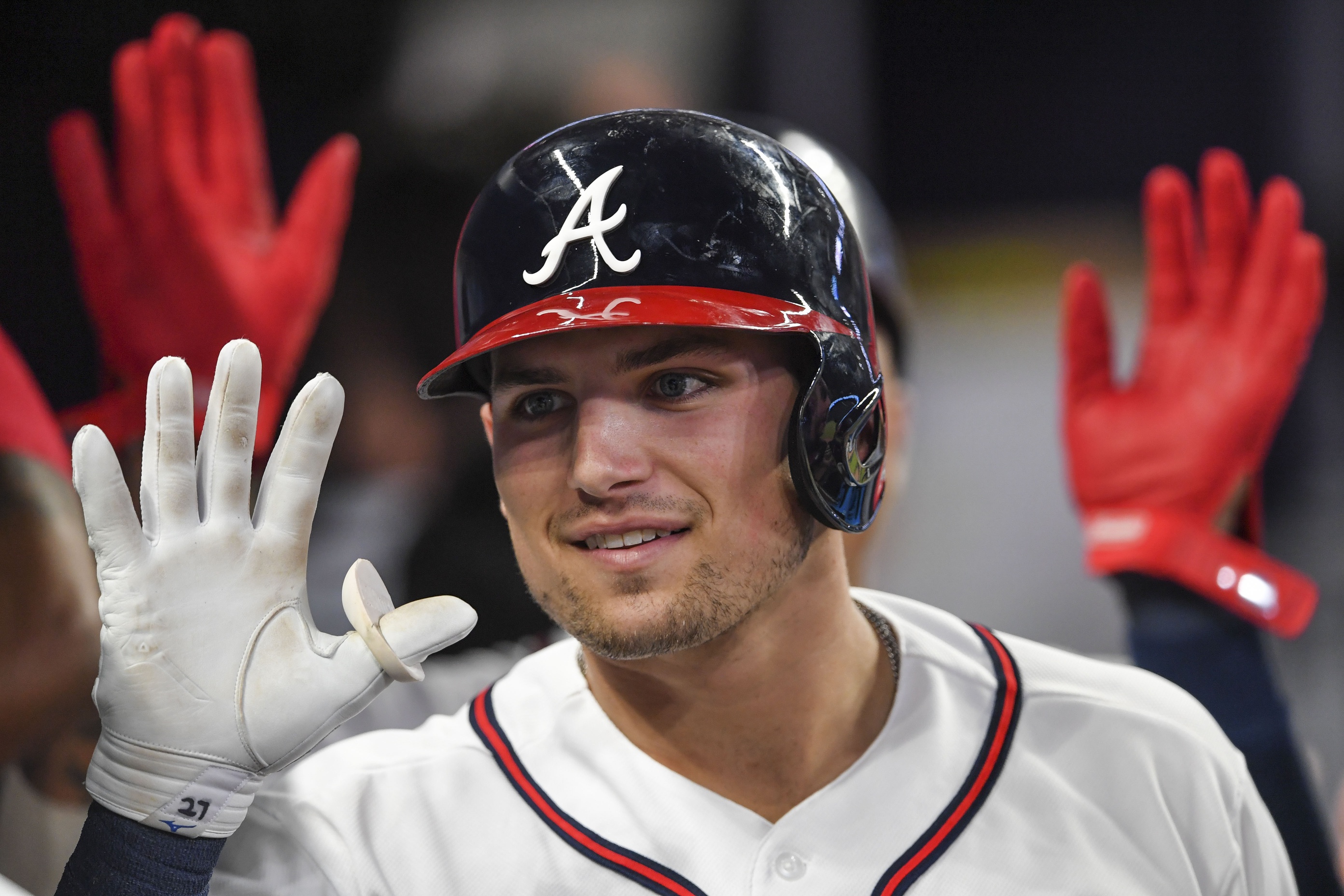 WATCH: Austin Riley launches first career grand slam