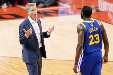 Warriors head coach Steve Kerr during NBA Finals