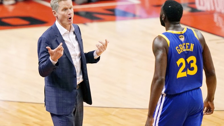 Warriors head coach Steve Kerr during NBA Finals