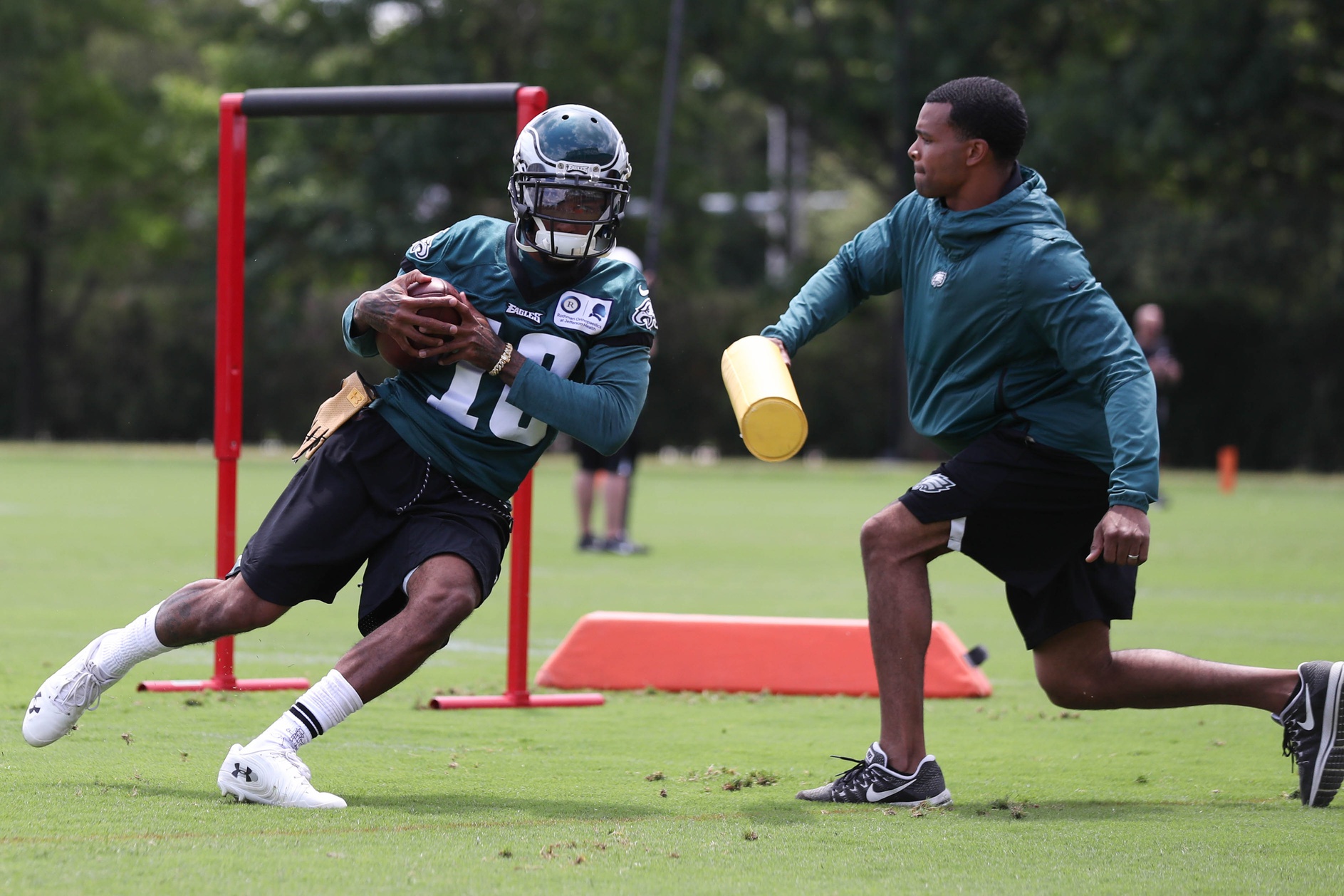 Eagles WR DeSean Jackson during minicamp.