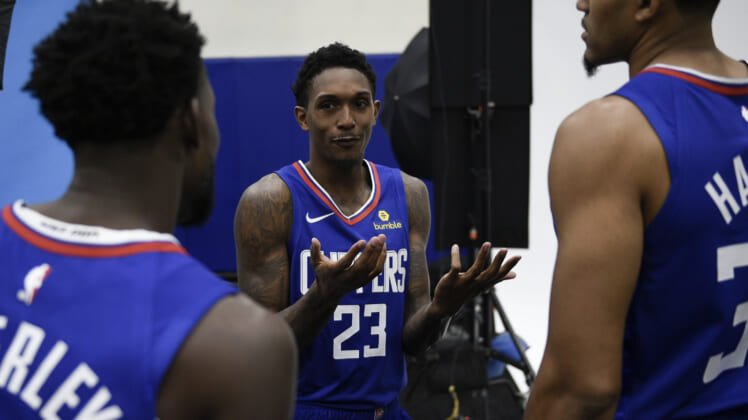 Clippers star Lou Williams during training camp