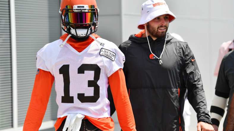 Baker Mayfield Odell Beckham Jr.