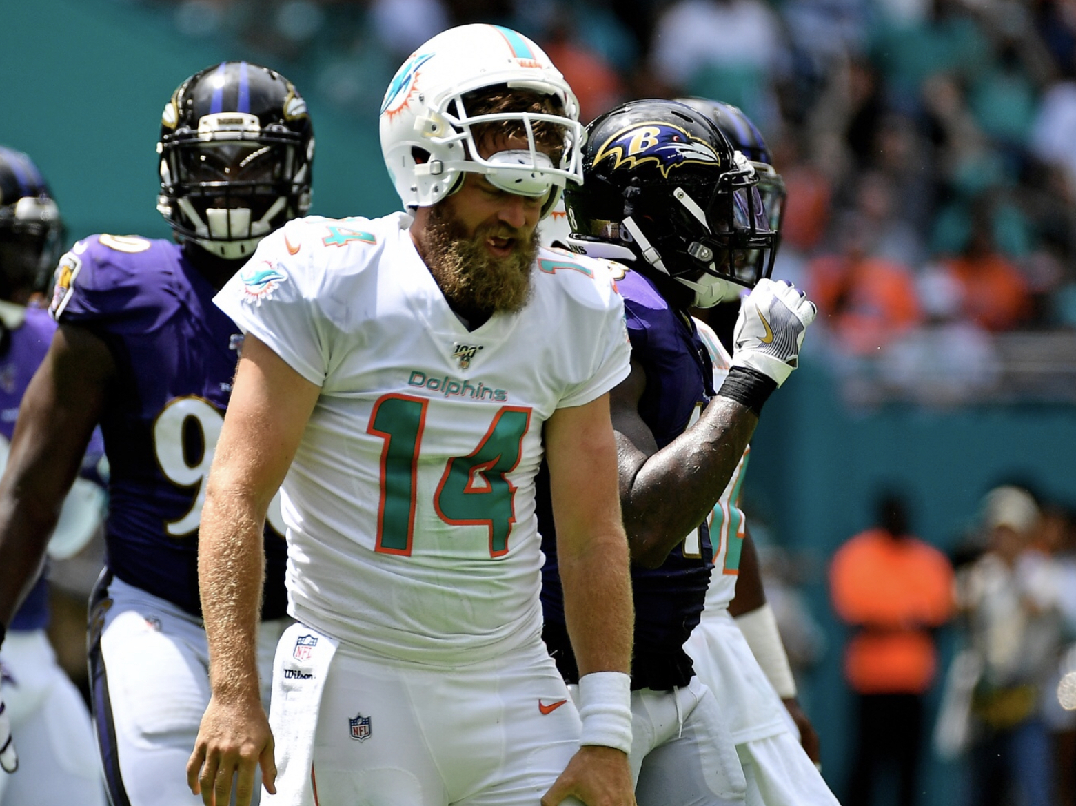 Dolphins’ Ryan Fitzpatrick: It’s time to talk about the ‘elephant in ...