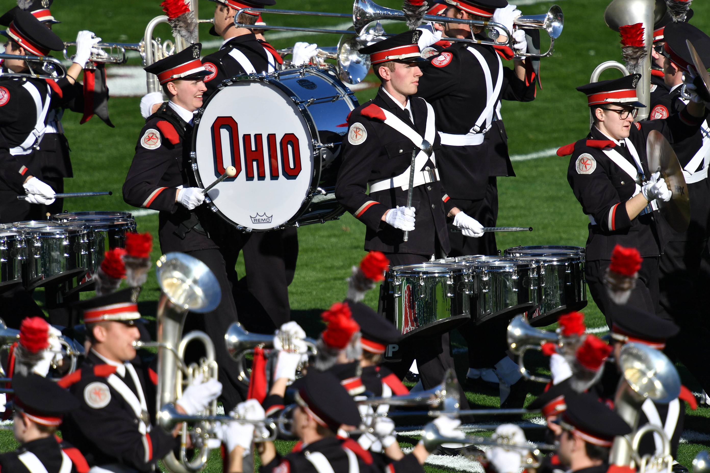 WATCH: Ohio State band performs epic Bikini Bottom halftime show