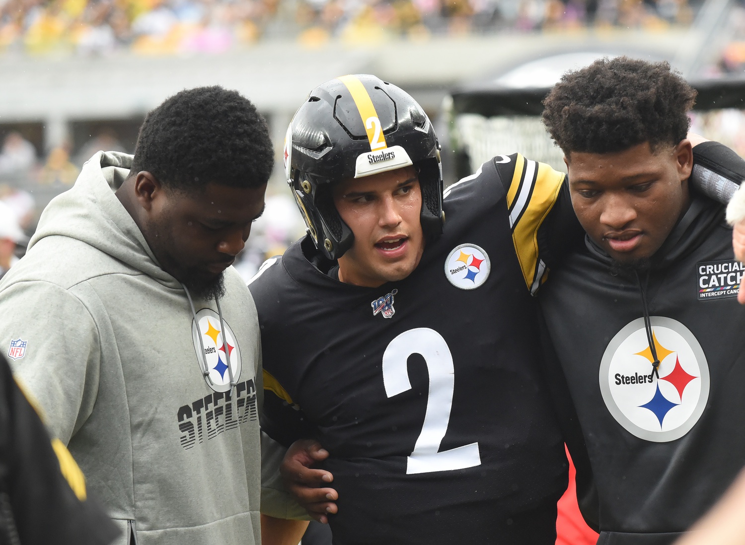 Mason Rudolph reportedly could still play in Week 6 for Steelers vs