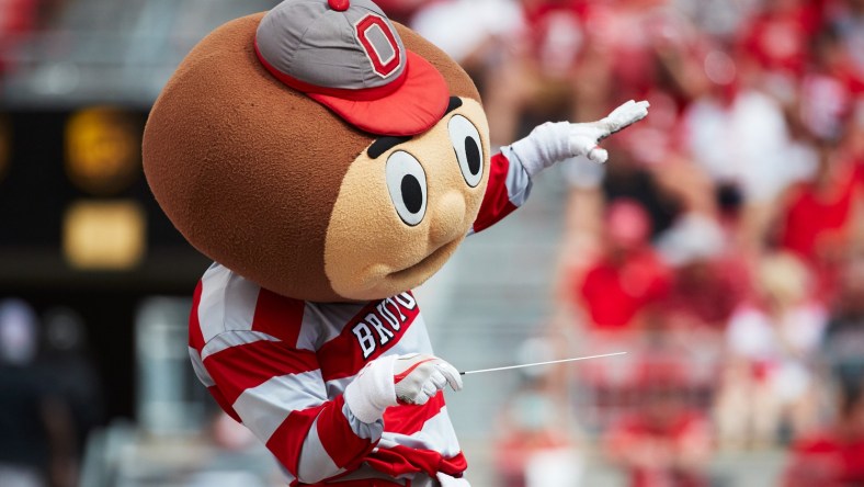 Ohio State marching band against Oregon State