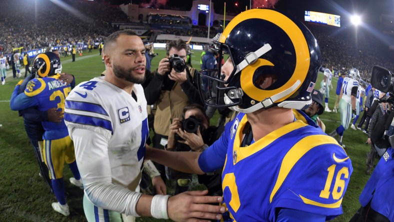 Cowboys Rams Week 15 Jared Goff Dak Prescott