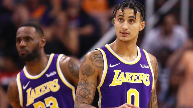 LeBron James Kyle Kuzma