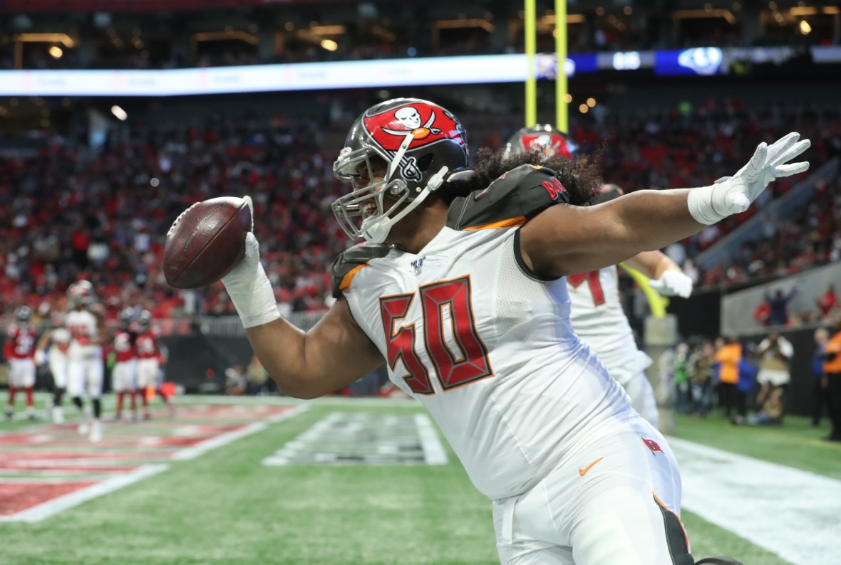 Tampa Bay Buccaneers Vita Vea, Super Bowl LV