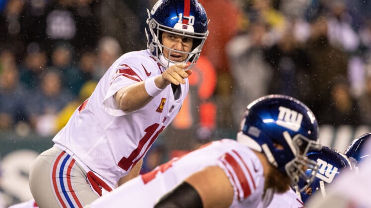New York Giants quarterback Eli Manning was one of the NFL's top Iron Men
