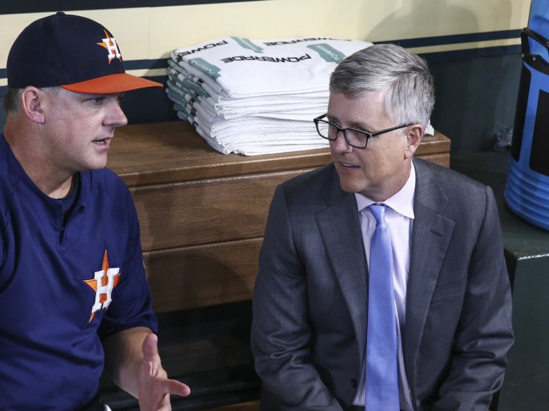 Astros fire Jeff Luhnow, A.J. Hinch
