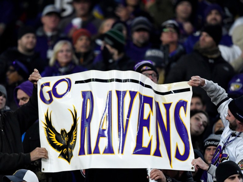 Ravens fan dies