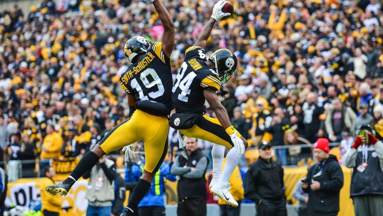 JuJu Smith-Schuster Antonio Brown