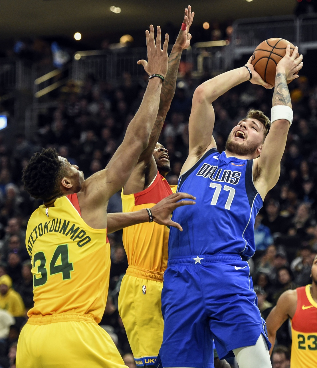 Luka Doncic, Giannis Antetokounmpo Lead NBA All-Star Voting