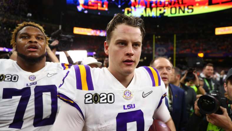 Joe Burrow Bengals NFL Draft