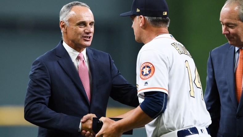 Rob Manfred, Astros