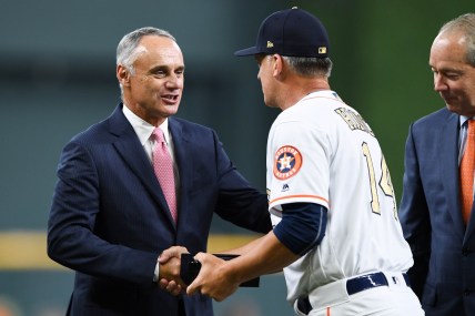 Rob Manfred, Astros